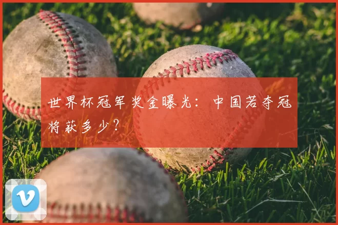 世界杯冠军奖金曝光：中国若夺冠将获多少？